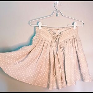 Free People Skirt NWOT with built in shorts